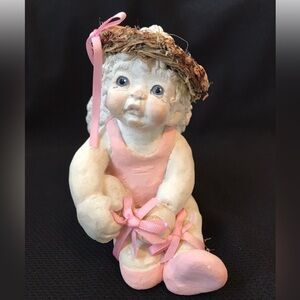 Vintage Ballerina Angel Figurine Dreamsicles by Kristin Made in Mexico c. 1990s